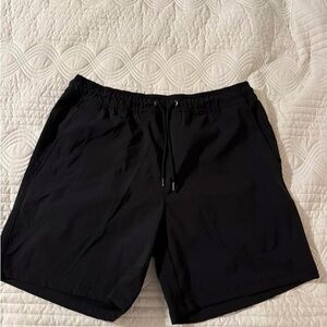 Men's Black Athletic Shorts